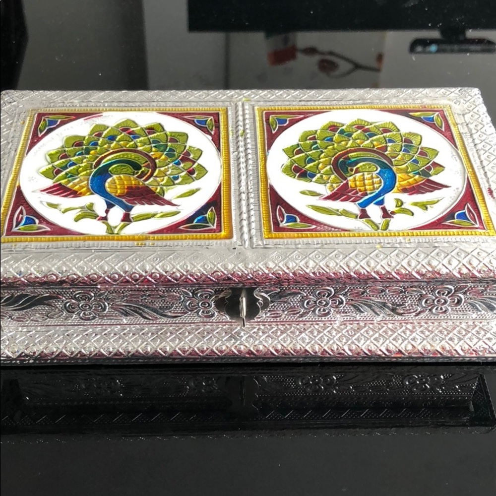 Beautiful hand made Jewelry / Keepsake Box - Picture 4 of 6